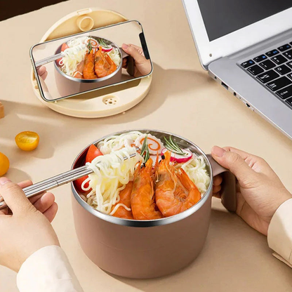 🍲40% OFF!🍜304 Stainless Steel Insulated Ramen Bowl🔥
