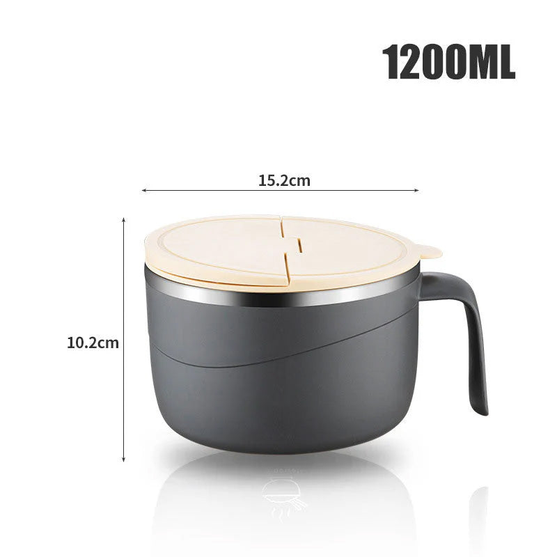 🍲40% OFF!🍜304 Stainless Steel Insulated Ramen Bowl🔥