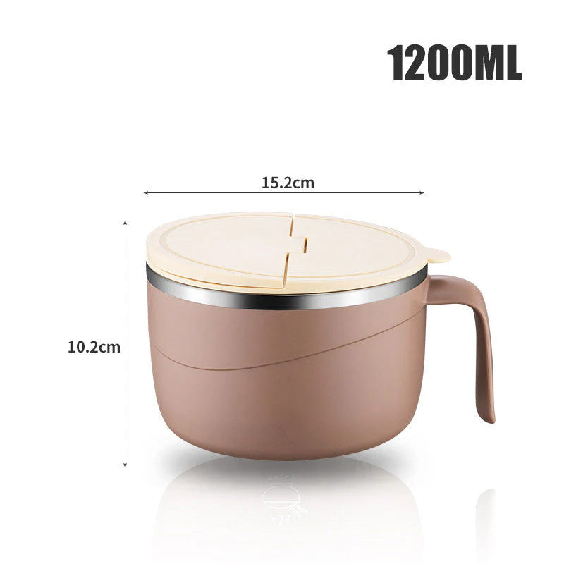 🍲40% OFF!🍜304 Stainless Steel Insulated Ramen Bowl🔥