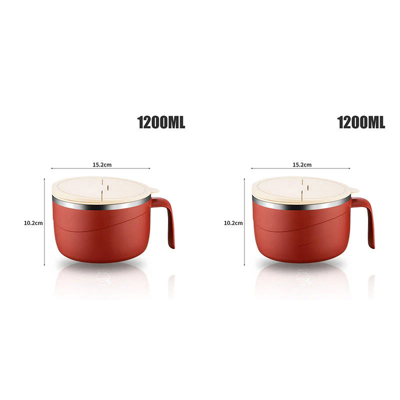 🍲40% OFF!🍜304 Stainless Steel Insulated Ramen Bowl🔥