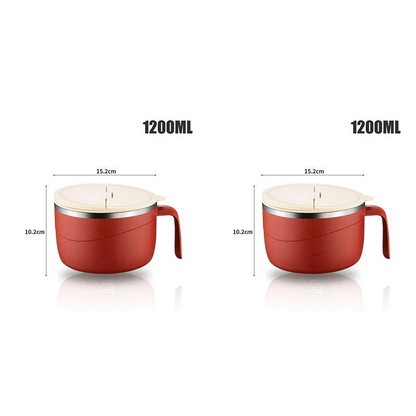 🍲40% OFF!🍜304 Stainless Steel Insulated Ramen Bowl🔥