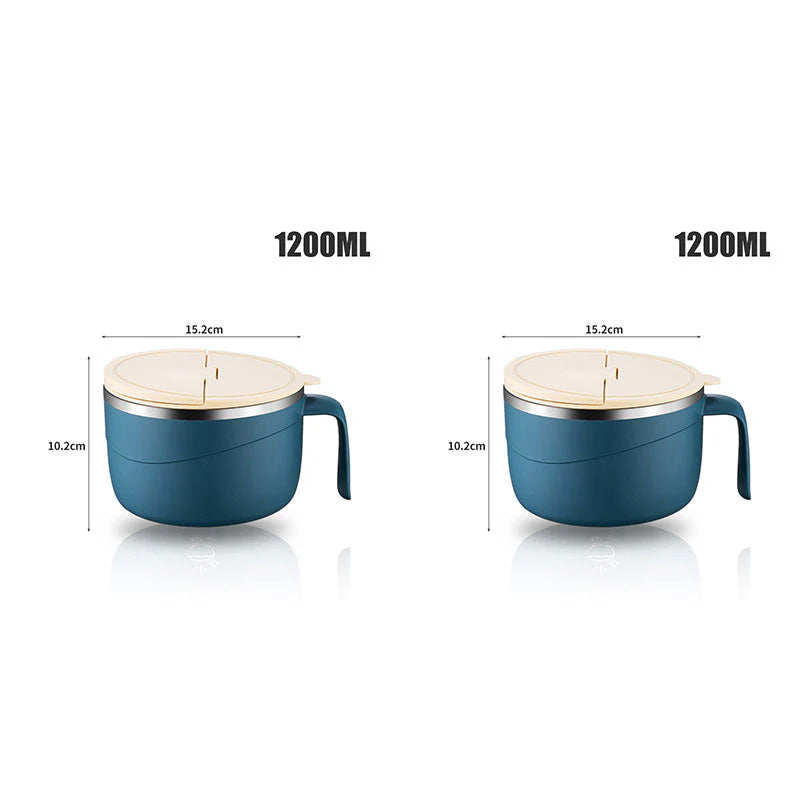 🍲40% OFF!🍜304 Stainless Steel Insulated Ramen Bowl🔥