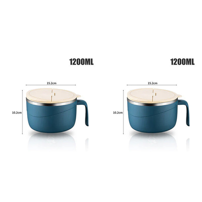 🍲40% OFF!🍜304 Stainless Steel Insulated Ramen Bowl🔥