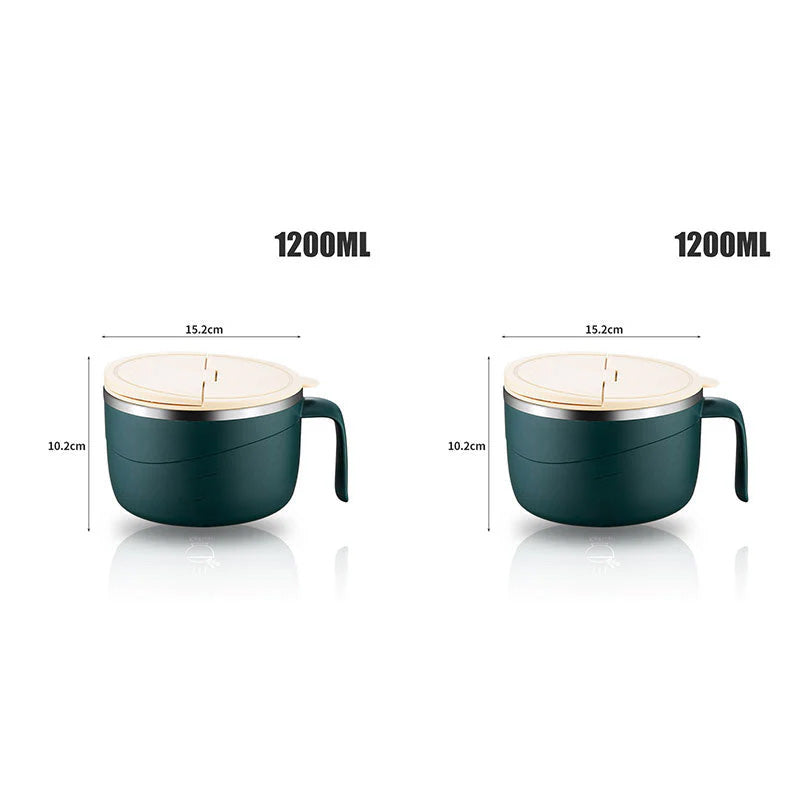 🍲40% OFF!🍜304 Stainless Steel Insulated Ramen Bowl🔥