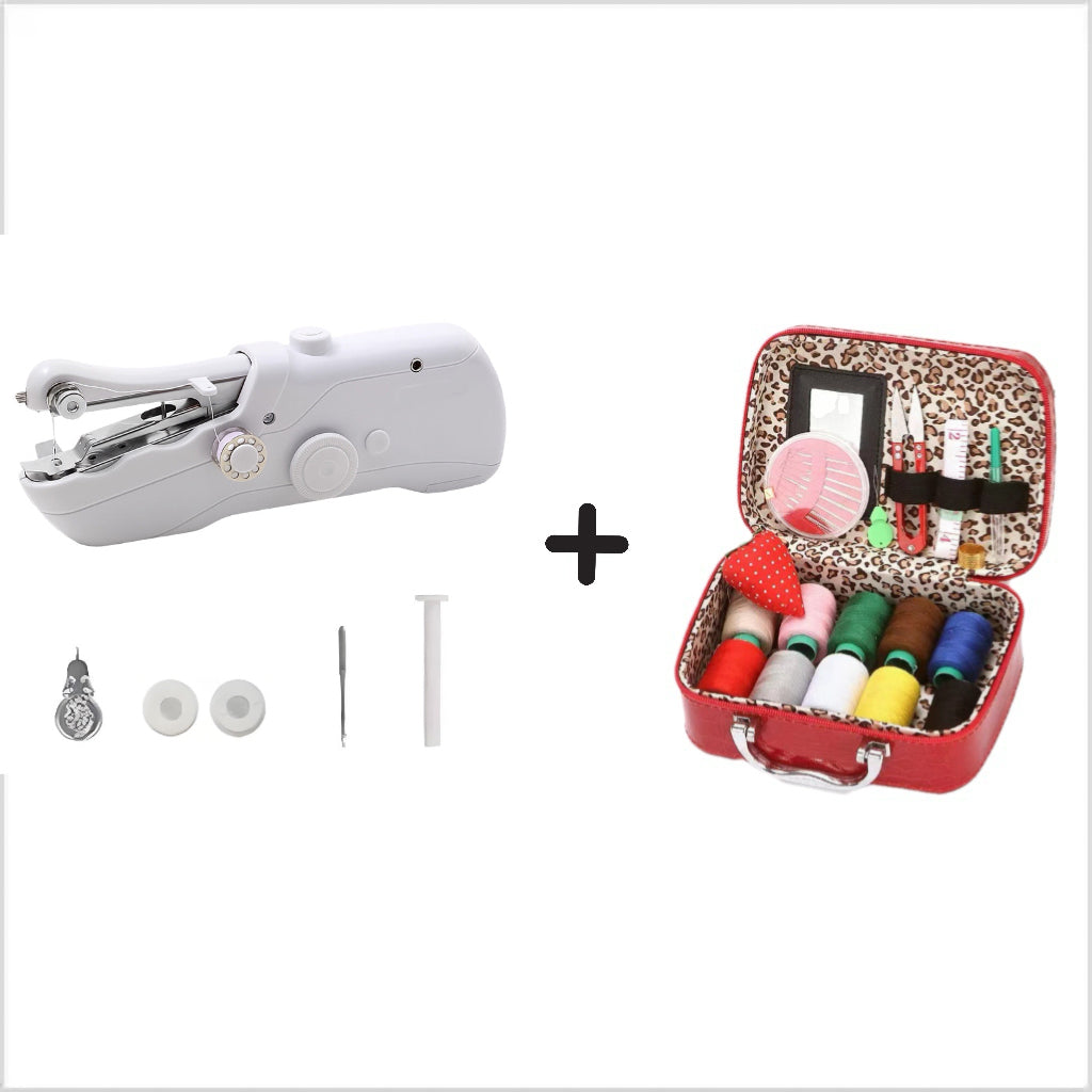 🔥HOT SALE 49% OFF🧵 Mini Electric Sewing Machine – Lightweight, Portable & Easy to Use! ✨