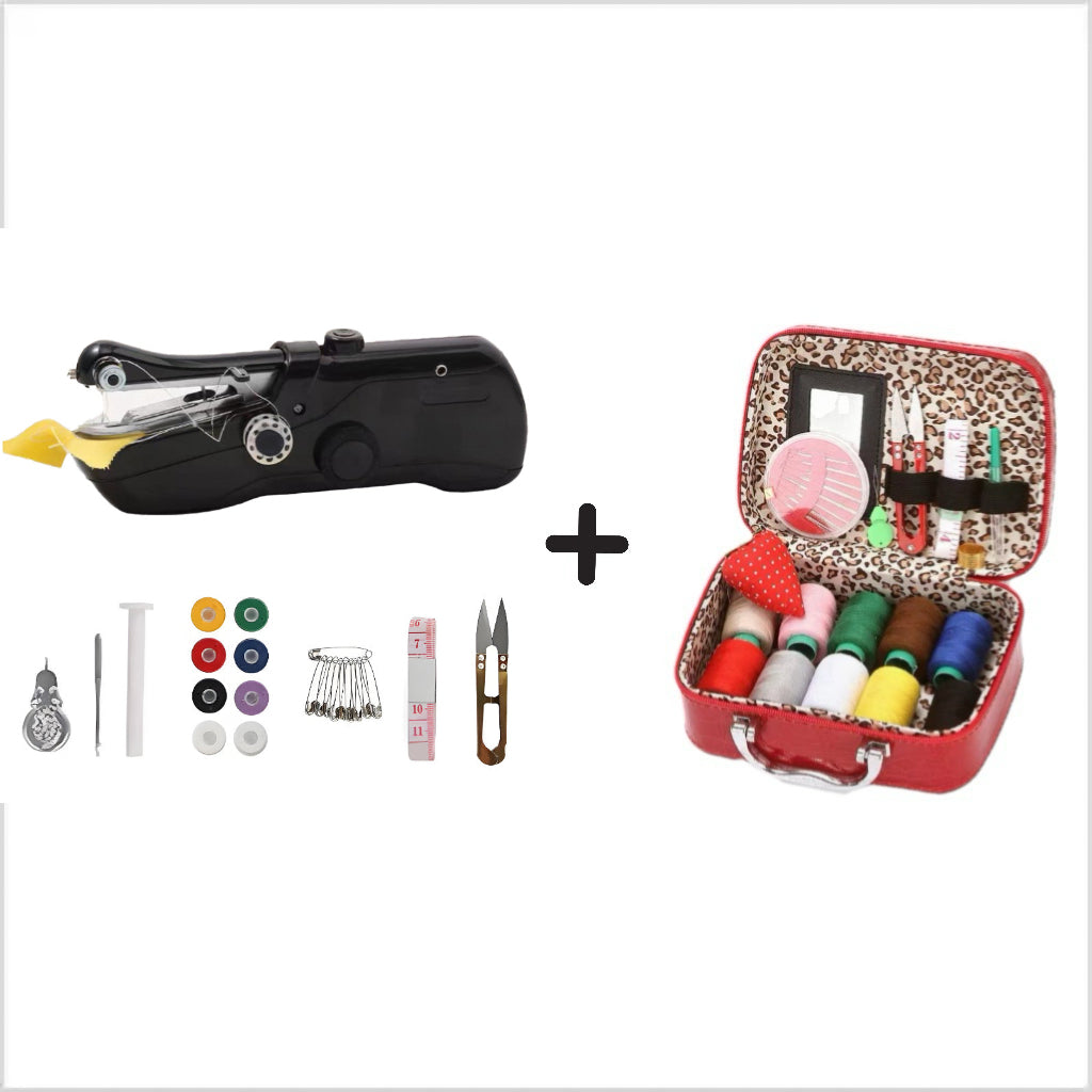 🔥HOT SALE 49% OFF🧵 Mini Electric Sewing Machine – Lightweight, Portable & Easy to Use! ✨