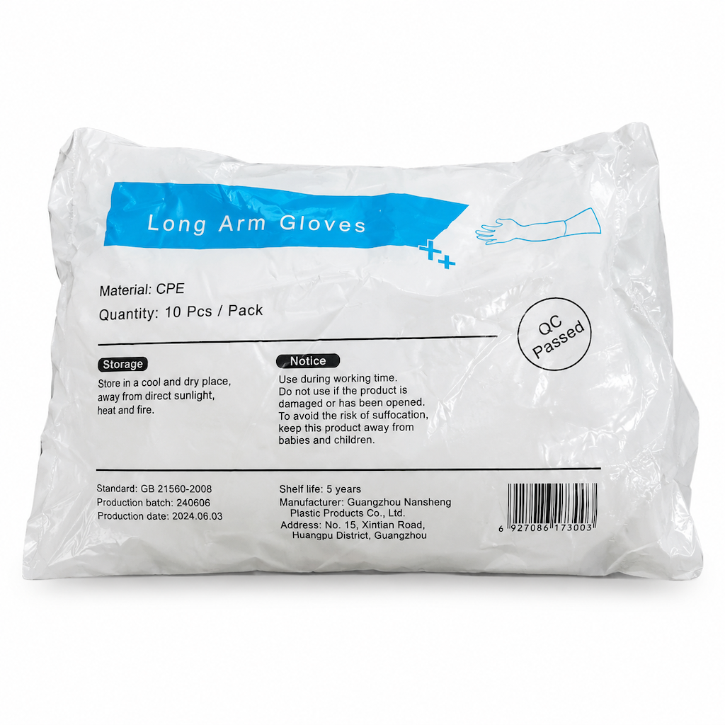🧪 Chemical Safety 2026 | Disposable Long Gloves | Full Protection & Durable 🛡️