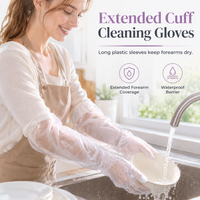 🧪 Chemical Safety 2026 | Disposable Long Gloves | Full Protection & Durable 🛡️