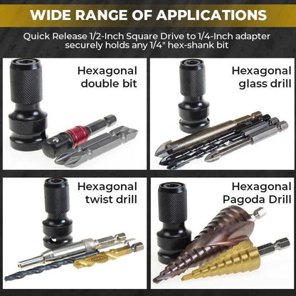 💥Last Day Big Sale 49% OFF💥 1/4" Hex Shank Socket Converter（BUY 3 GET 5 FREE）