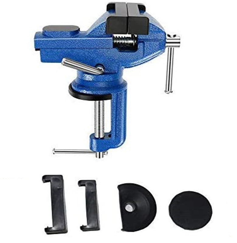 📢📢 49% OFF !! ⏰ Heavy-Duty Mini Universal Bench Vice – Compact, Clamp-On & Perfect for Workshops, Garages & DIY Projects 🔧✨