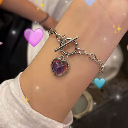 🔮 BUY 1 GET 1 FREE! 🎁 Colour‑Changing Mood Bracelet – Fun, stylish & reactive ✨