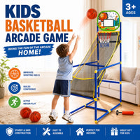 ⏰49% OFF NOW!⛹️Kids' Indoor Basketball Arcade Game with 4 Balls🏀