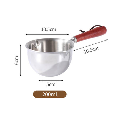 🍯Mini 304 Stainless Steel Pot – Perfect for Butter, Milk and Coffee!🍯