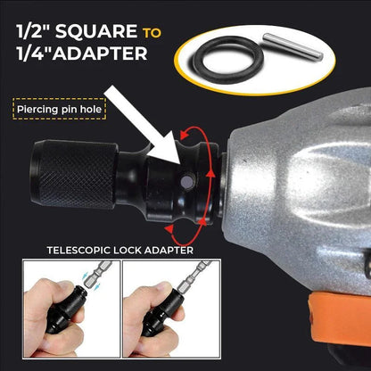 💥Last Day Big Sale 49% OFF💥 1/4" Hex Shank Socket Converter（BUY 3 GET 5 FREE）