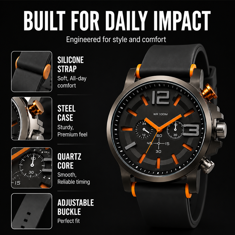🏆✨LAST DAY 49% OFF⌚Men’s Casual Quartz Watch