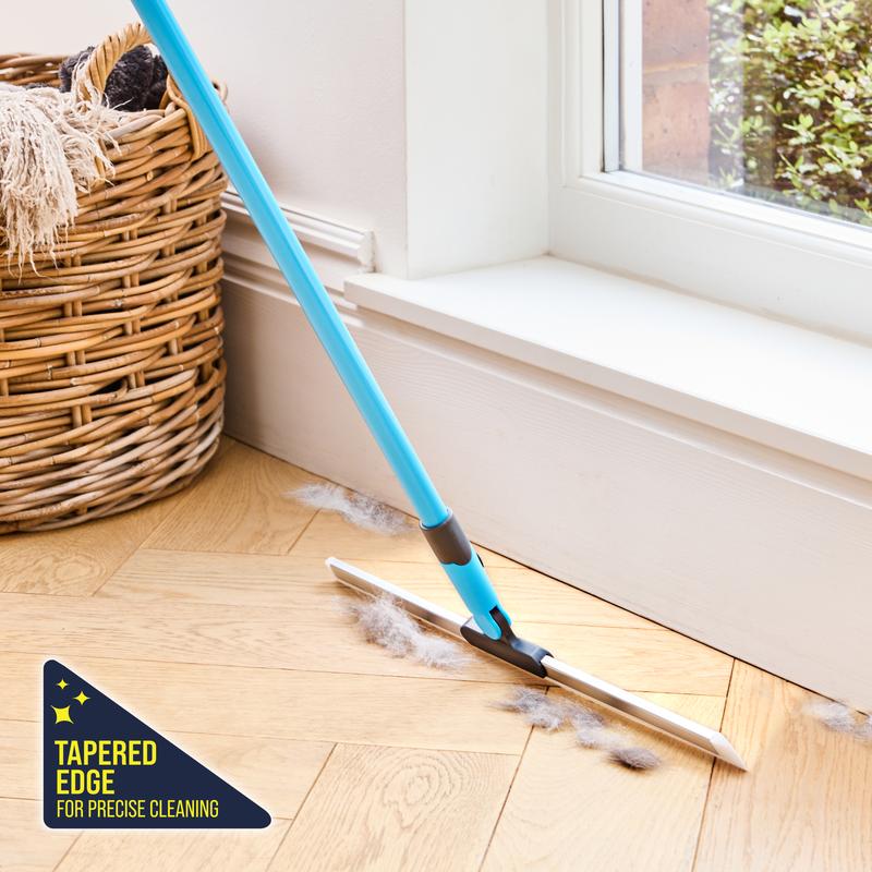 🧼LAST DAY SALE:49% OFF🔥🔥Minky Flexi Edge Sweeper: Multi-Surface Cleaning for Floors, Carpets & Windows