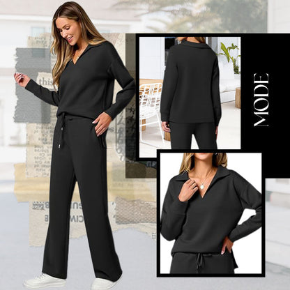 💖49% OFF!👍Women's 2 Piece Sets Outfits Casual Long Sleeve Sweatsuits Sets✨