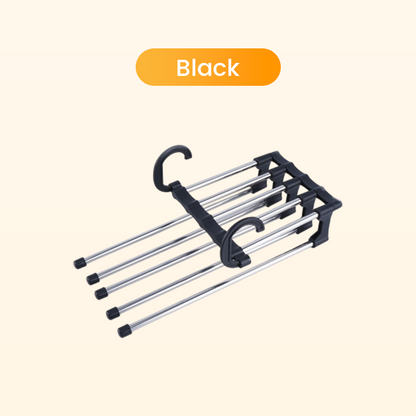 💗Special Offer Now!— Household Multifunctional Telescopic Folding Multi-layer Pants Storage Rack
