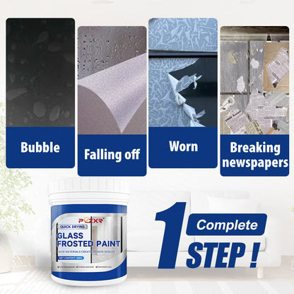 🔥While Supplies Last 49% OFF!🎉 Hot selling Quick Drying Glass Frosted Paint