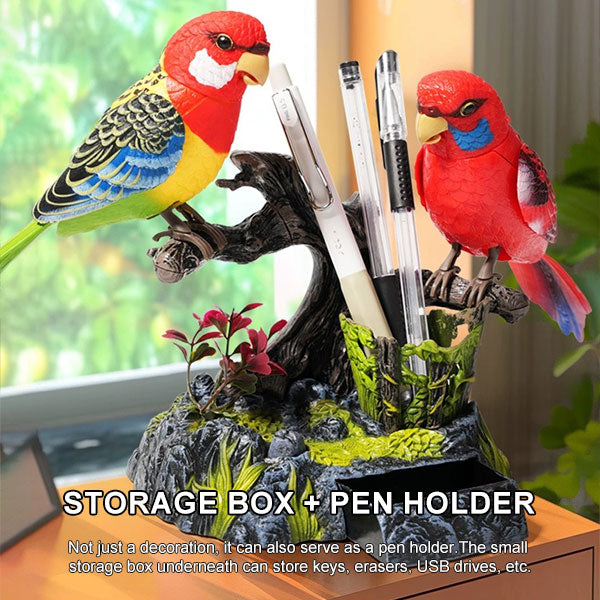 🔥HOT SALE🦜Electric battery-powered voice-controlled parrots