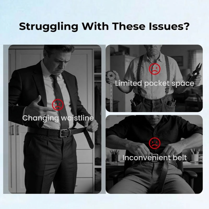 👖Last Day Special Price £8.99!!👍✨ No-Buckle Elastic Belt for Men & Women – Adjustable, Stretchable & Invisible Fit