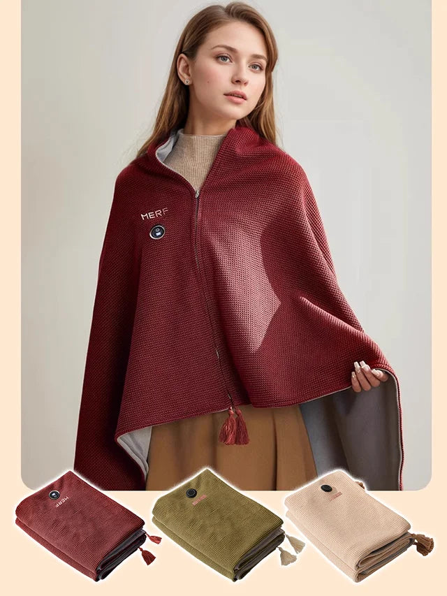 🏆LAST DAY 49% OFF🧣Draagbare USB Verwarmde Deken om te Dragen