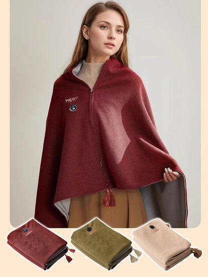 🏆LAST DAY 49% OFF🧣Draagbare USB Verwarmde Deken om te Dragen
