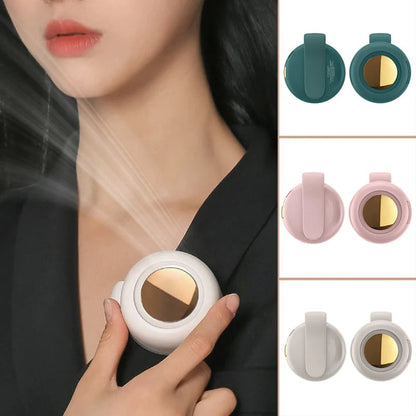 🥳2026 HOT SALE🥳💞50K+ SOLD!💨 49% OFF! Whirlwind Clip Waist Neck Fan – 2-in-1: clip on waist or wear as necklace. Long 23hr runtime, quiet & powerful (5100rpm). Stay cool hands-free! 🌀🌿