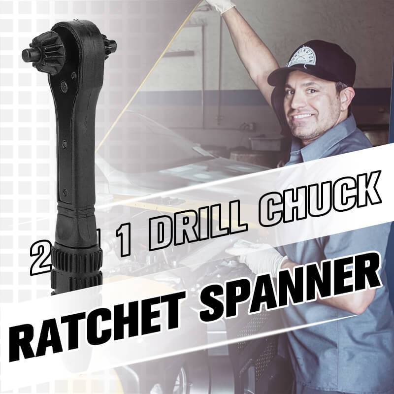 2 in 1 Drill Chuck Ratchet Spanner🔥Father's Day Sale-40% OFF🔥