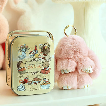 🏆LIMITED TIME SPECIAL SALE 49% OFF🐰Handmade Soft Bunny PomPom Charms