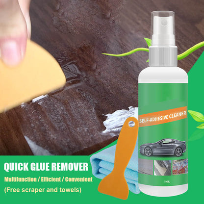 ⚡40% OFF!🔥🧴One spray removes adhesive residue! Powerful adhesive remover—safe, effective, and gentle on surfaces.✨