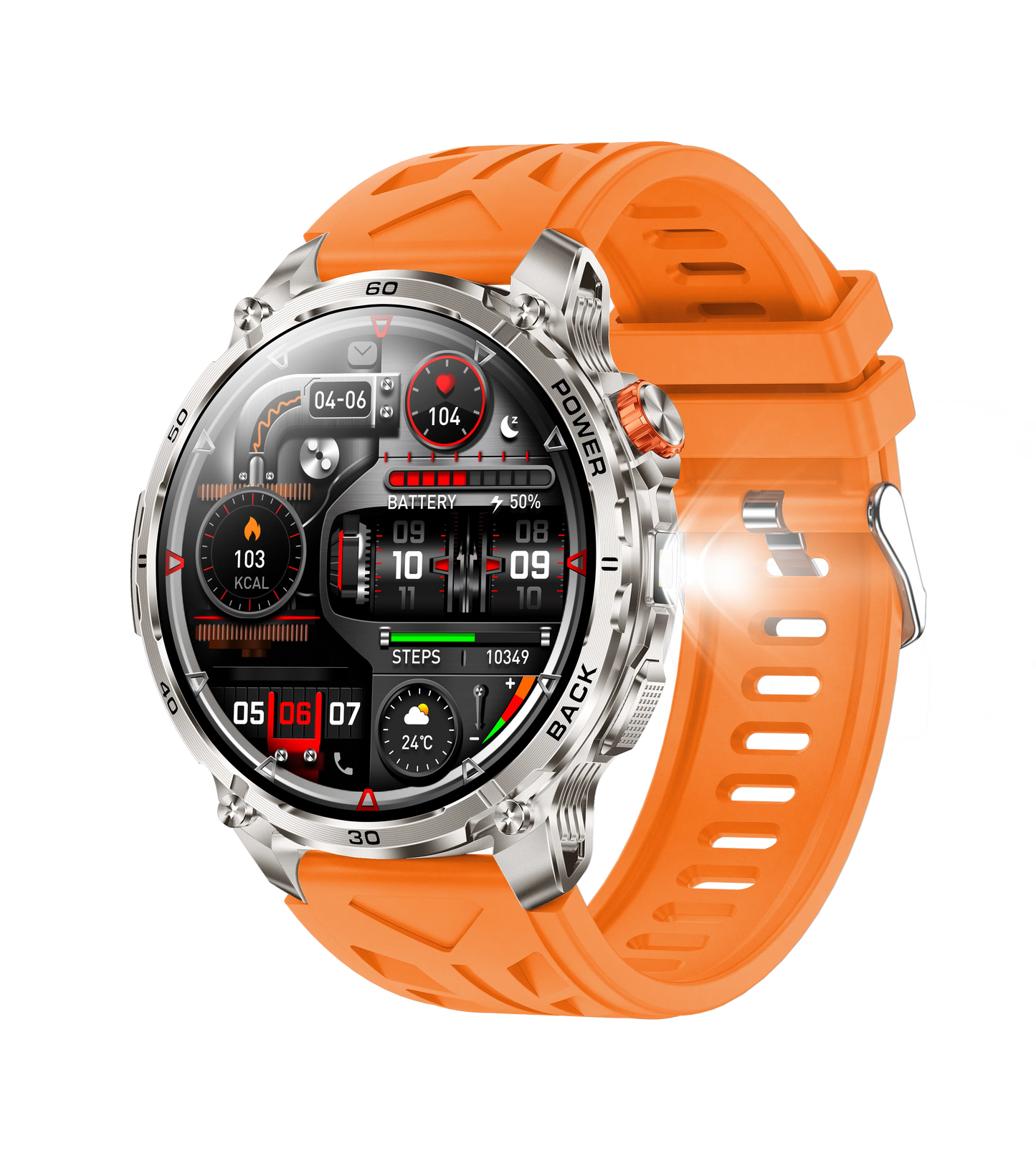 🔥40% Off!⌚1.52" HD smartwatch for men – Phone calls and music control – Multiple sports modes – IP68 waterproof – Long battery life