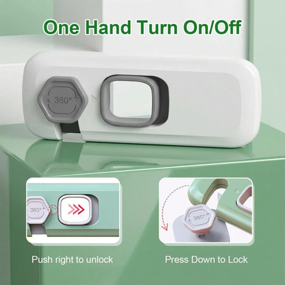 🚨 LIMITED-TIME 49% OFF! 🔒 Multifunctional Child Proof Refrigerator Locks – Secure, Invisible, Simple Install ✨