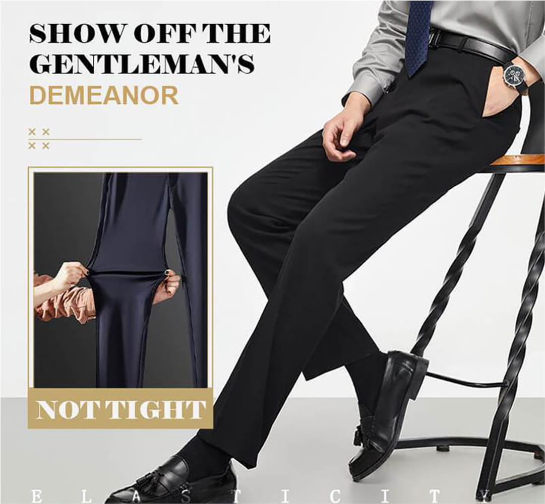 💐49% OFF ! Dress Pants for Men – Perfect for Office & Meetings 💼✨【Special Offer】