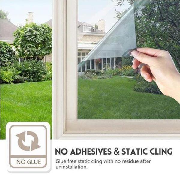 ☀️49% OFF! 🔥 Heat-Insulating Privacy Film – UV Protection, Easy Application & Perfect for Home & Office 🏠