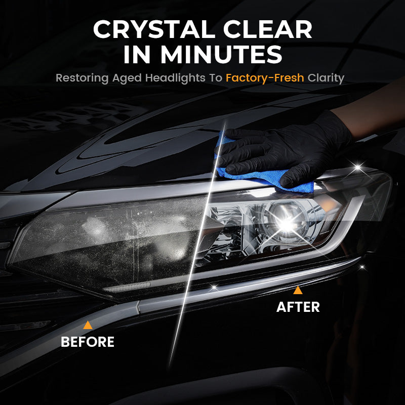 180ml Professional Car Headlight Restorer with Sponge
