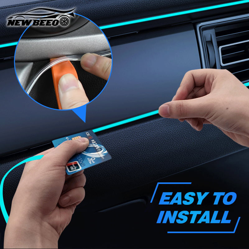 🚗💡 50% OFF! Car Interior LED Atmosphere Lights – ultra-thin & easy to fit, adds a custom glow for stunning evening drives! ✨✅