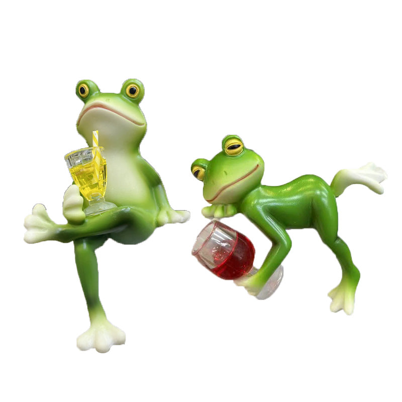 🎁Gift Idea Hot Sale 49% OFF🐸 Frog Flower Pot Hanger Ornament🍷