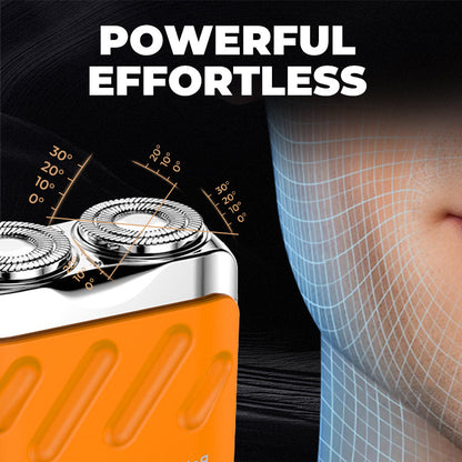 🥳2026 HOT SALE🥳💞50K+ SOLD!🌊🌀 49% OFF! Rotary Electric Shaver – 360° precise shaving, quiet & smooth. IPX7 waterproof, easy rinse. Compact design, gentle on sensitive skin. A daily essential. 🪒🕊️