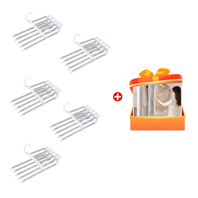 💗Special Offer Now!— Household Multifunctional Telescopic Folding Multi-layer Pants Storage Rack