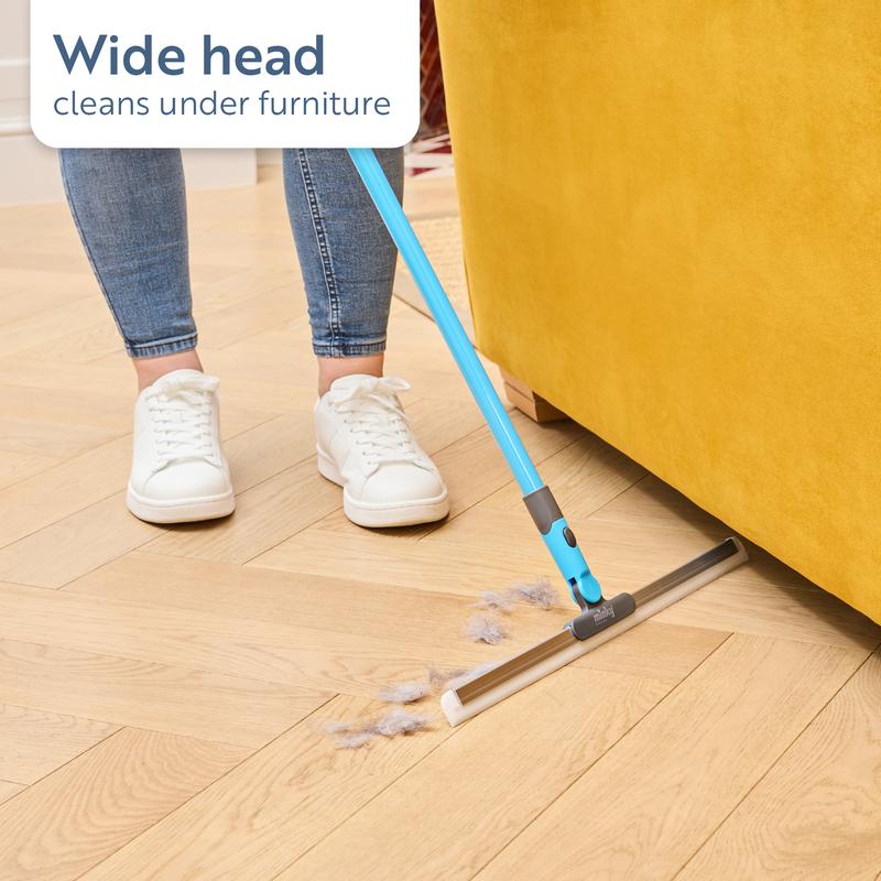 🧼LAST DAY SALE:49% OFF🔥🔥Minky Flexi Edge Sweeper: Multi-Surface Cleaning for Floors, Carpets & Windows