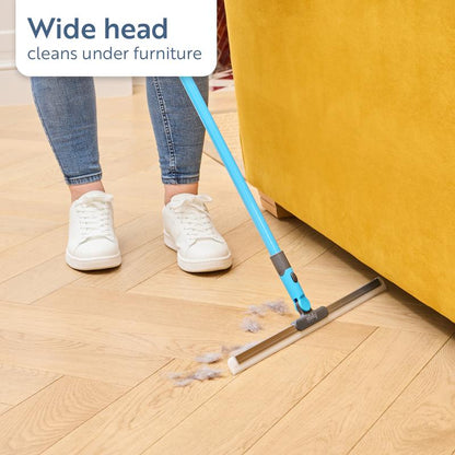 🧼LAST DAY SALE:49% OFF🔥🔥Minky Flexi Edge Sweeper: Multi-Surface Cleaning for Floors, Carpets & Windows