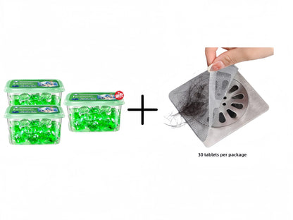 🥳2026 HOT SALE🥳💞78K+ SOLD!🏠💧Drain Deodorizer Pods – Bio‑enzyme formula neutralizes smells at the source. Instant fresh scent, no harsh chemicals. Say goodbye to embarrassing odours. 🚰✅