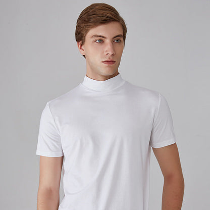 🔈🔈2026 Hot Sale - 49% OFF🎁High Neck Slim Fit T-shirt for Men