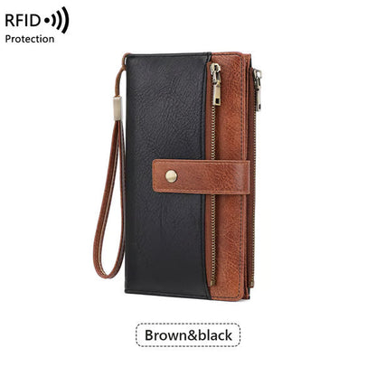 📢📢49% OFF !!!⏰Women's RFID Blocking Leather Wallet👛