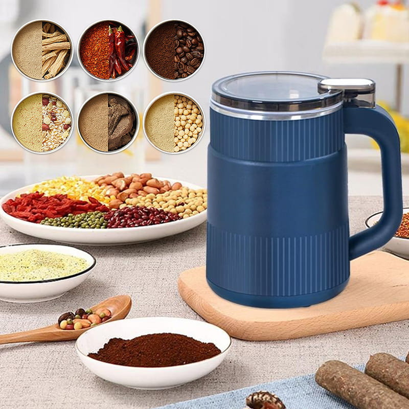 ⭐49% OFF!🔥Electric Grinding Cup – High-Speed, Large Capacity & Powerful Crushing 🍚📦