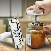 📢📢Last Day-49% OFF!!⏰Stainless Steel Jar Opener & Bottle Lid Remover