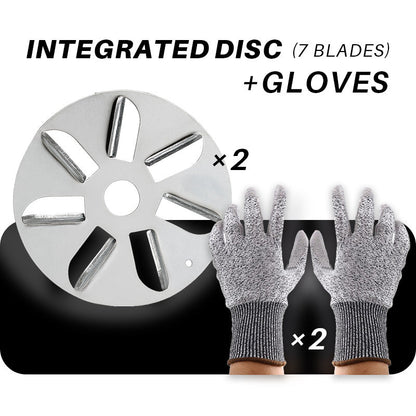 Labor-Saving Pig Hair Remover Scraper Disc