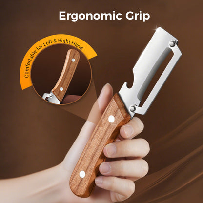 🥕 BUY 2 GET 1 FREE! 🔥 Multifunctional vegetable peeler for the kitchen – stainless steel blade, ergonomic handle, and perfect for fruits and vegetables ✨