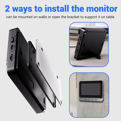 💐49% OFF ! Doorbell Camera with Screen – 4.3-Inch Display, Easy Setup 📱🔔